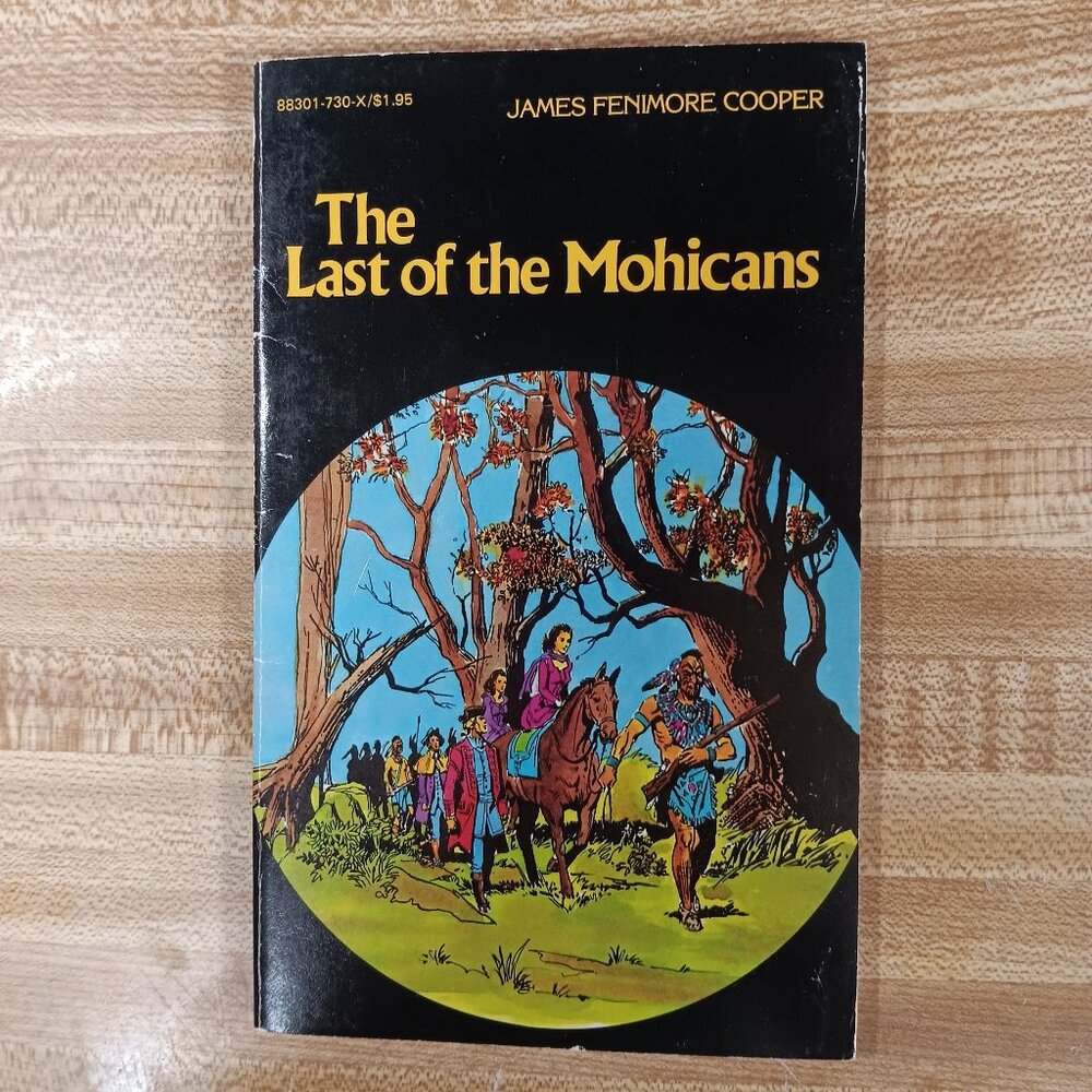 Last of the Mohicans James Fenimore Cooper B&W Pocket Classics Comic Vintage Pb